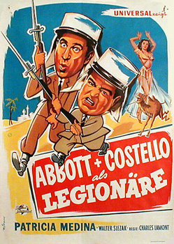 Abbott und Costello als Legionäre