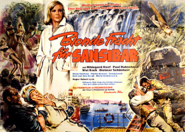 Blonde Fracht fuer Sansibar