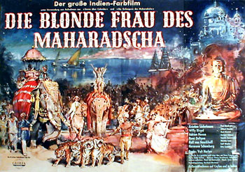 blonde Frau des Maharadscha, Die
