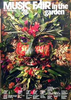 Festival Music fair in the garden