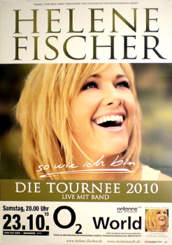 Helene Fischer So wie ich bin Tournee 2010