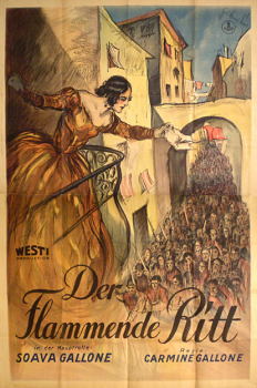 cavalcata ardente, La  (37 x 55 inch)