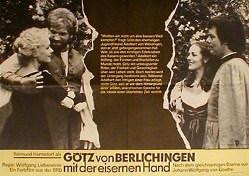 Goetz von Berlichingen mit der eisernen Hand