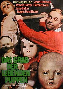Grab der lebenden Puppen, Das