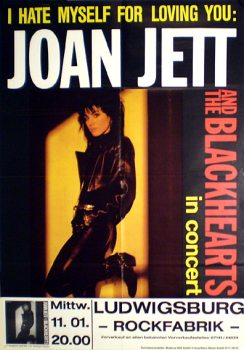 Joan Jett - I hate myself for loving you