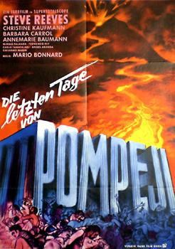 letzten Tage von Pompeji, Die