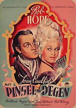 Mit Pinsel und Degen