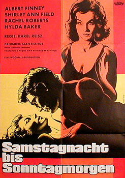 Saturday night and sunday morning