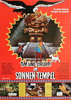 Tintin and the temple of the sun / Tin Tin et le temple...