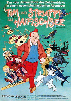 Tintin and the lake of sharks / Tintin et le lac au requin