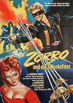 Zorro und die 3 Musketiere