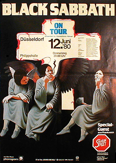 0472 Vintage Arte Cartel De Música-Black Sabbath 