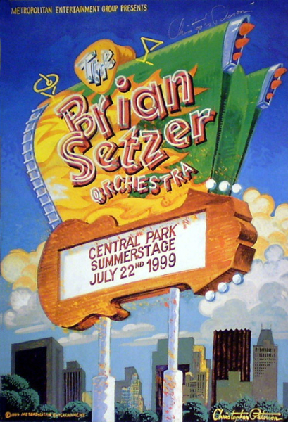 Setzer, Brian (US-Poster)