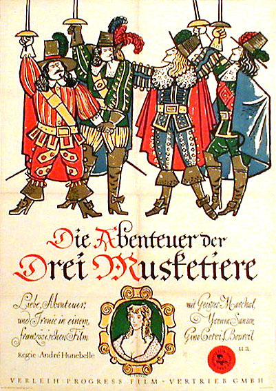 Abenteuer der 3 Musketiere, Die