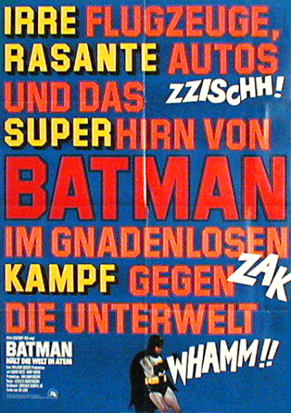 Batman hält die Welt in Atem