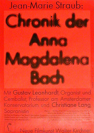 Chronik der Anna Magdalena Bach / The Chronicle of Anna Magdalena Bach