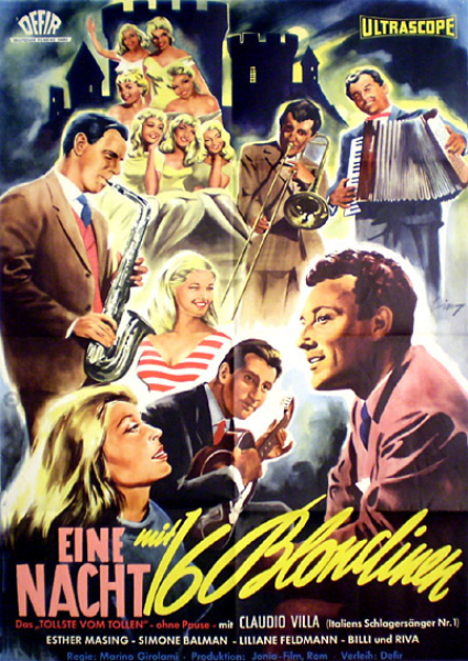 Eine Nacht mit 16 Blondinen