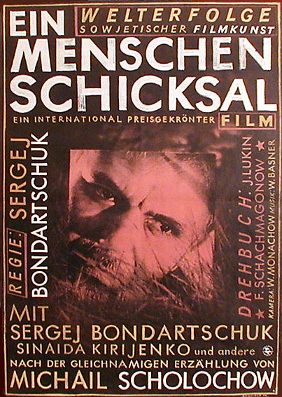 Destiny of a man / Sudba tscheloweka