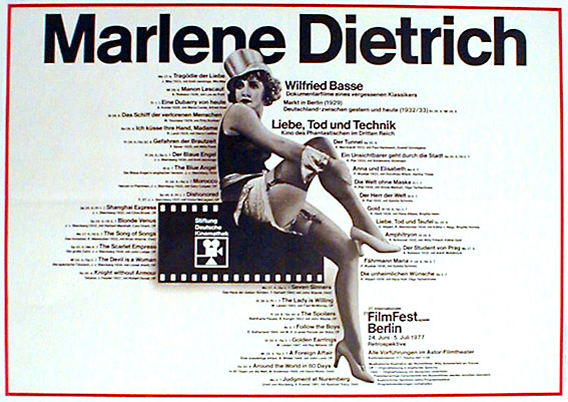 Filmretrospektive: Marlene Dietrich