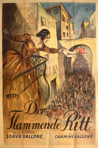 cavalcata ardente, La  (37 x 55 inch)