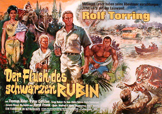 Fluch des schwarzen Rubin, Der / Thirteen days to die