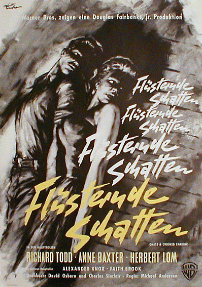 Chase a crooked shadow