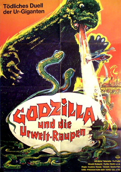 Godzilla und die Urwelt-Raupen