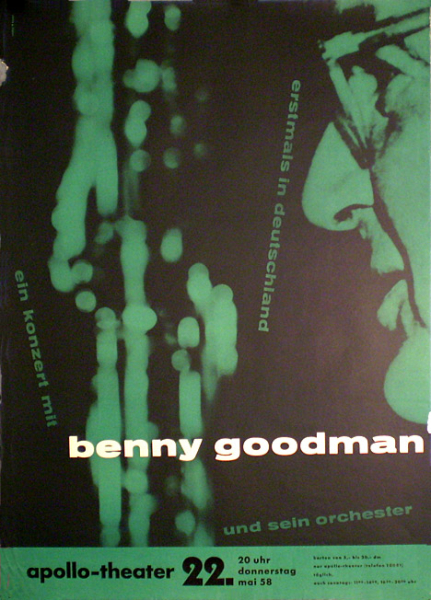 Benny Goodman 1958  Layout: G. Kieser