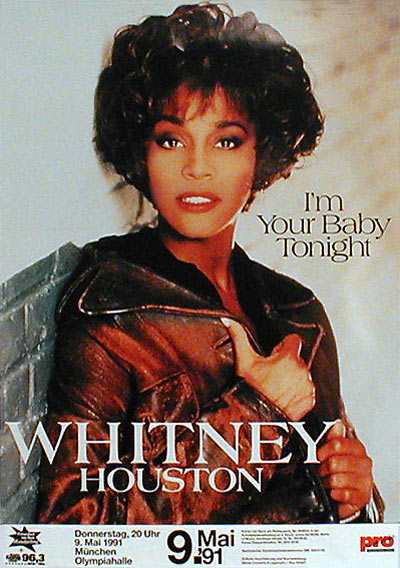 Houston, Whitney - Postertreasures.com - Your 1.st stop for original Concert and Poster´s -