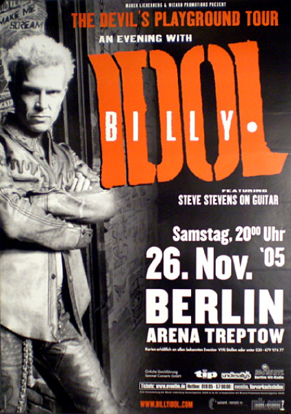 Billy Idol The Devils Playground Tour 2005
