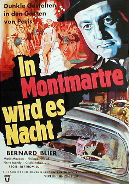 In Montmartre wird es Nacht