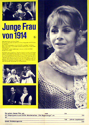 Junge Frau von 1914