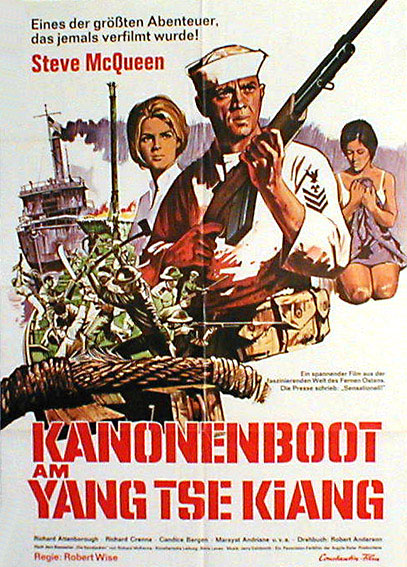 Kanonenboot am Yangtse Kiang