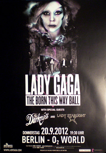 Lady Gaga The Born This Way Ball 2012 Tour