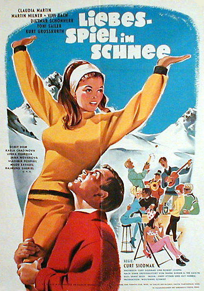 Liebesspiel im Schnee