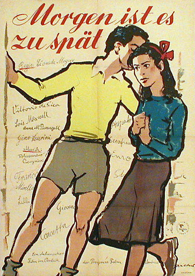 Tomorrow is too late / Domani e troppo tardi