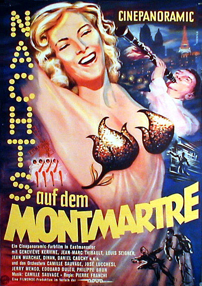 Nachts auf dem Montmartre