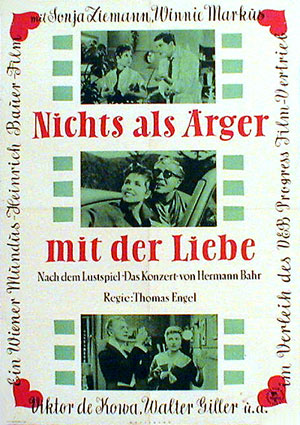 Nichts als Aerger mit der Liebe