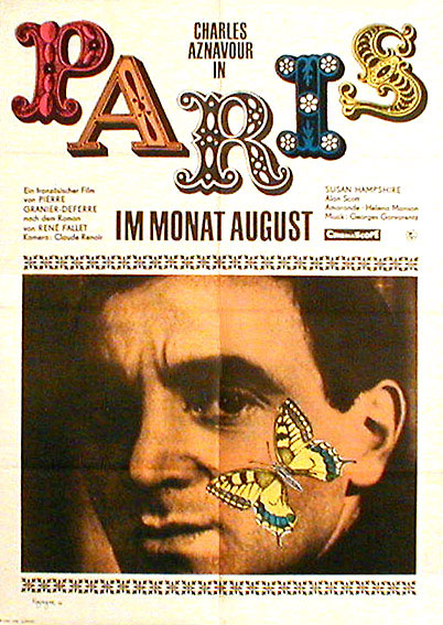 Paris im Monat August