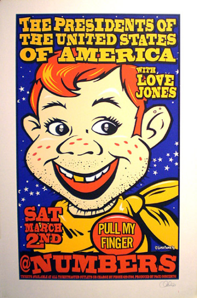 The Presidents of the United States  US-Poster