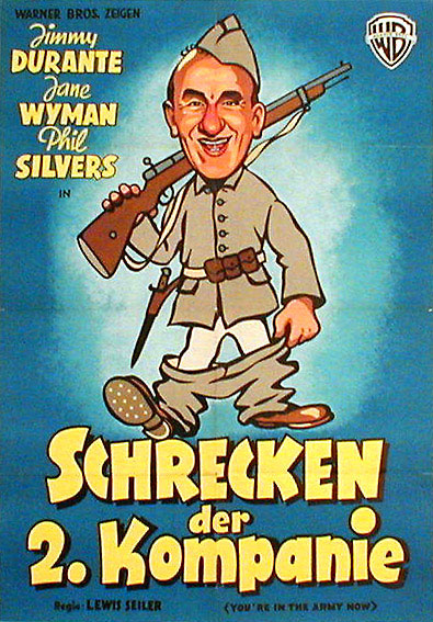 You're in the army now