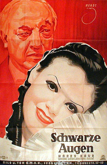 Black eyes / Les yeux noirs  (37 x 55 inch)