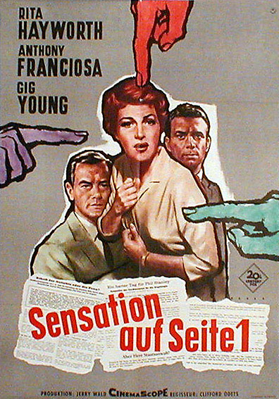 Sensation auf Seite 1