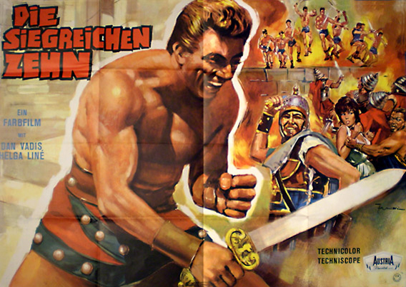 Triumph of the ten gladiators / Il trionfo die dieci gladiatori