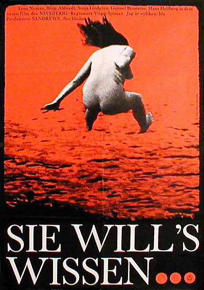 I am curious - blue / Jag är nyfiken