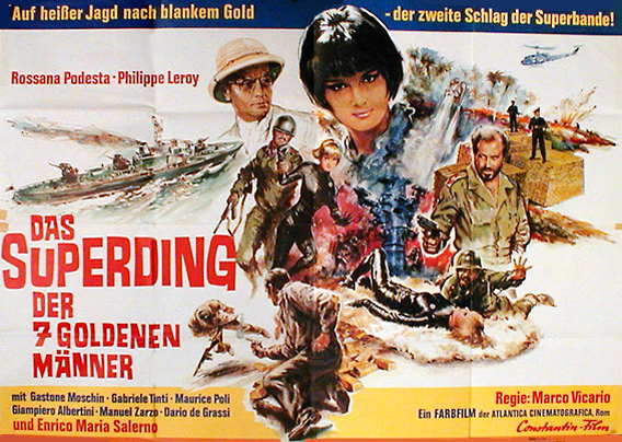 Superding der 7 goldenen Männer, Das