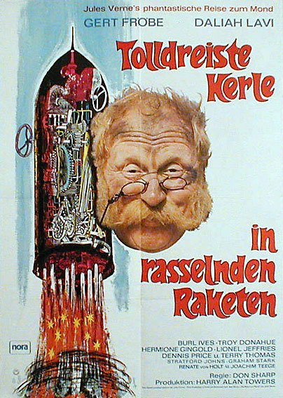 Jules Verne's rocket to the moon  Style A