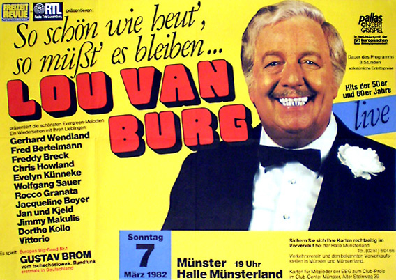 F: Lou van Burg präsentiert