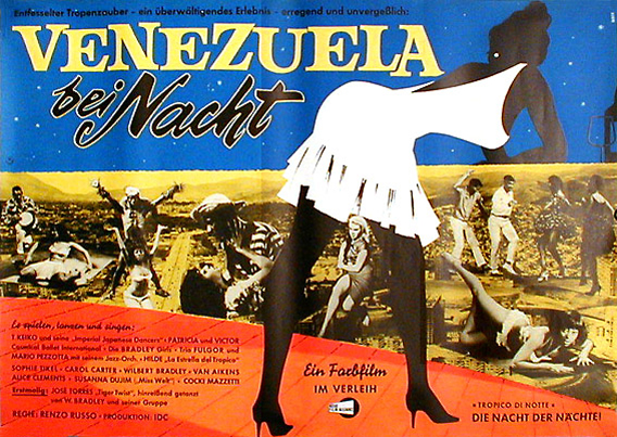 Venezuela bei Nacht
