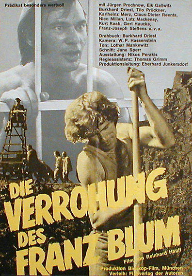 Verrohung des Franz Blum, Die